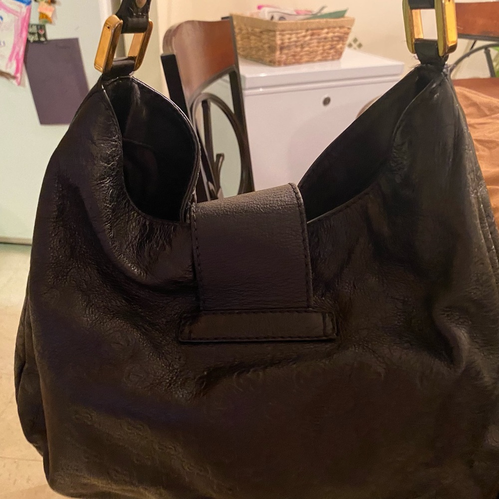 Black Gucci hobo purse